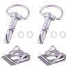 Engine Bay Cover Locking Clips Rotary Catch Fits Smart Fortwo 2007-2015 A4519880067 4519880067