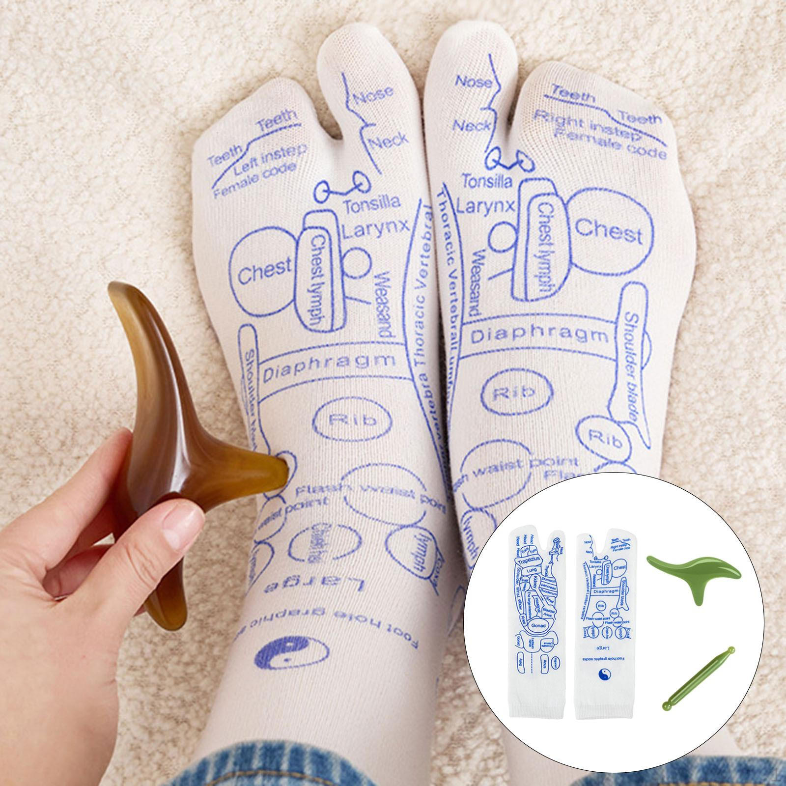 

Носки Comfort Zone Reflexology для успокоения и облегчения боли в ногах 30cmx8.5cm зелёный