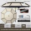 Großer Universal-Fischschirm - Regendicht, Sonnenschutz, Outdoor faltbar, Verdicktes Design