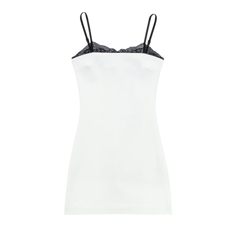 Kaslead New Arrival Women's Clothing Fashion Style Fashion Casual Lace Slim Fit Patchwork Dress 2311707