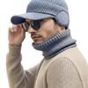 Men's Winter Ear Protection Woolen Hat for Middle-aged & Elderly - Thickened, Plus Velvet, Cold & Windproof