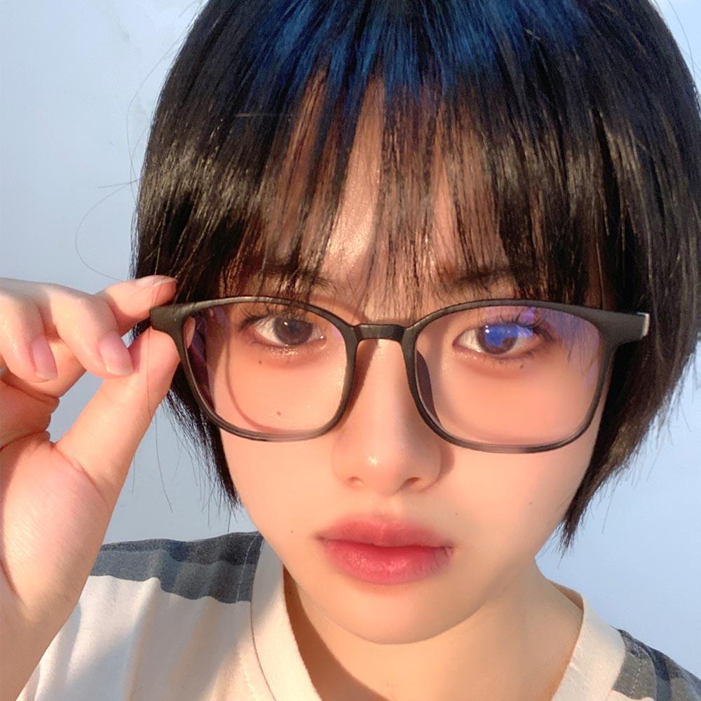 Female Computer Glasses Blocking Glasses Optical Spectacle Eyeglass Square Transparent Glasses