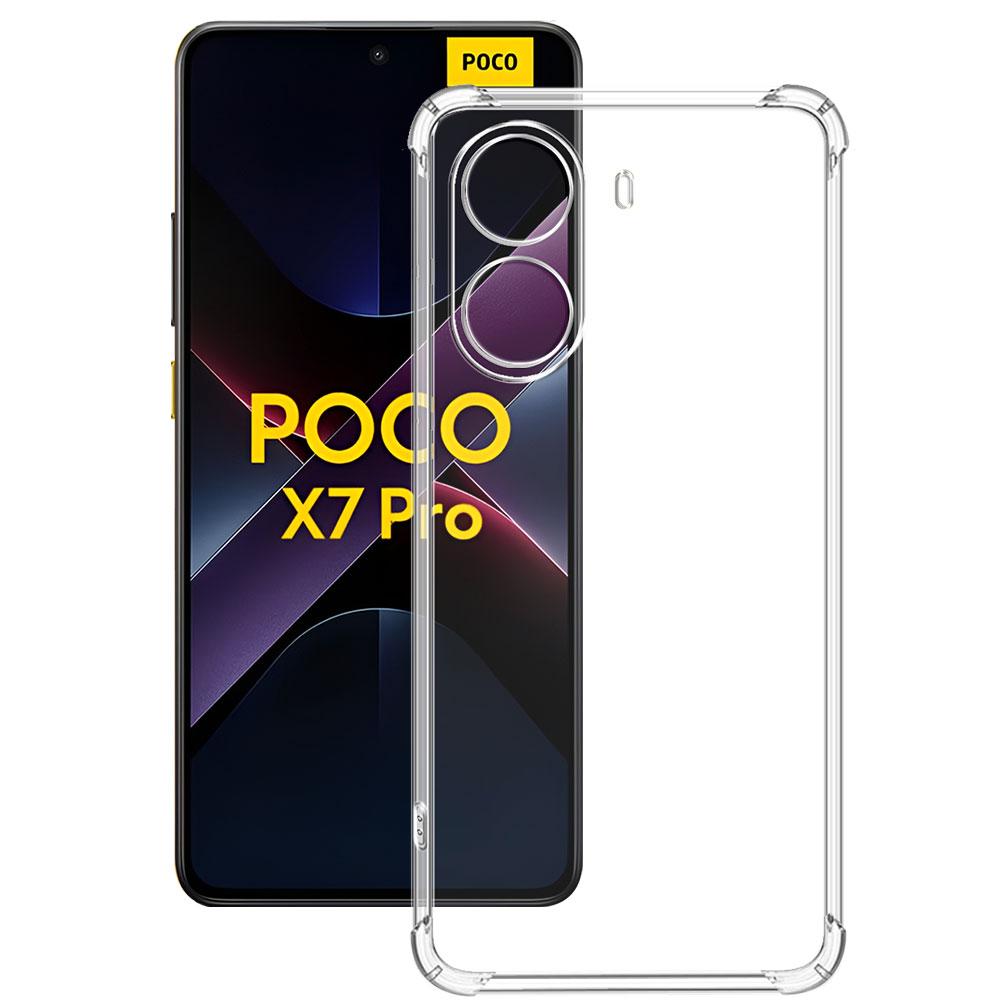 

Для Xiaomi Poco X7 Pro X7Pro Чехол Силиконовый Мягкий Защитный Чехол для Телефона Для PocoX7Pro X 7 5G 2025 Funda Прозрачный Ударопрочный Чехол For POCO X7 5G