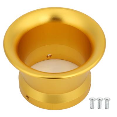 Coppe a Tromba per Interfaccia Filtro Aria Moto 50mm per Carburatore 24 26 28 30mm Oro
