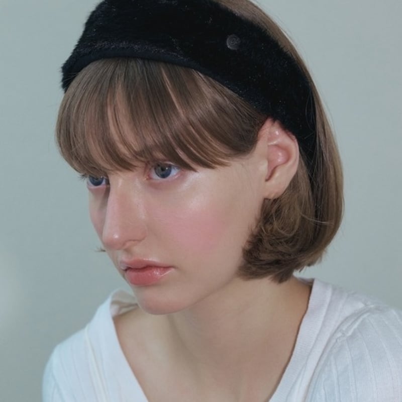 

поэзидам КЛАУД МЕХОВАЯ ПОВЯЗКА ДЛЯ ВОЛОС ЧЕРНАЯ BLACK