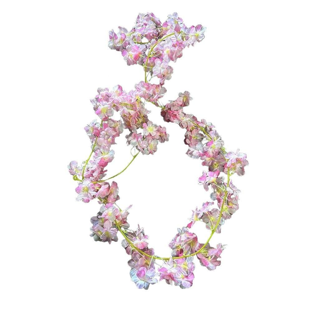 Aesthetic Hanging Flower Vines Featuring For Cherry Blossoms Style
