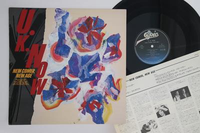 LP Record VARIOUS - U.k. Now - New Comer, New Age 203P644PROMO EPIC 1985 Japan Rock Used