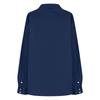 Men's Loose Classic Lapel Multi-pocket Industrial Work Shirt Top