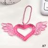 Hollow Heart Pendants Photo Album Decoration Key Chain Album Pendant Keychain Keyring Bag Key Decoration