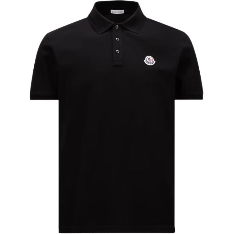 Moncler Logo Patch Polo Shirt Men