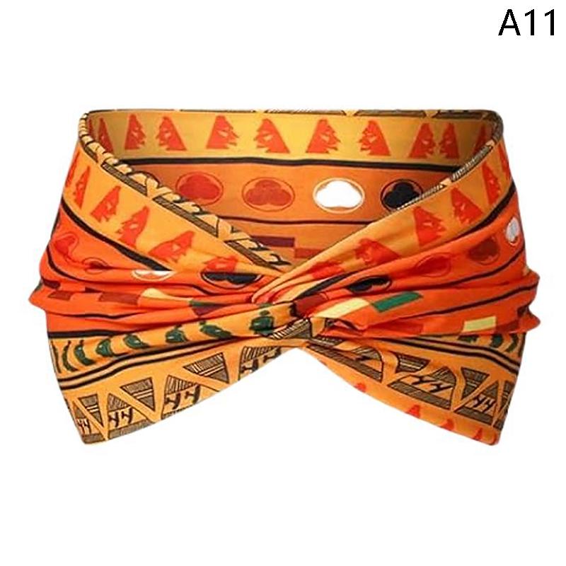 Verbredende Hoge Sterkte Boheemse Yoga Sport Hoofdband Afrikaanse Stijl Hoofdband Yoga Hoofdband Voor Oefening