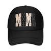 MAMA Home Decor Stickers Leopard Cross Virgin Mesh Baseball Cap Hip Hop