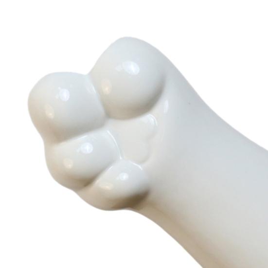 Cute Cat Paw Flowers Vase, Cat Paw Vase for Fresh/Dry Flowers, Decorative Ceramic Vase for Home Room Office Party Wedding
