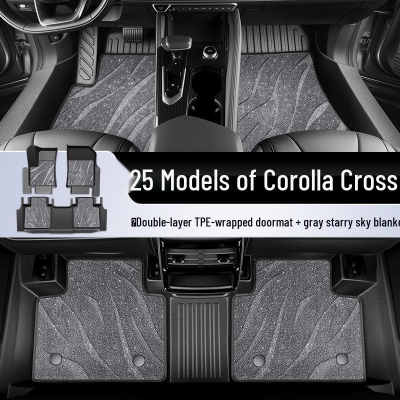 2025 Toyota Corolla Cross TPE Full Coverage Floor Mats & Accessories
