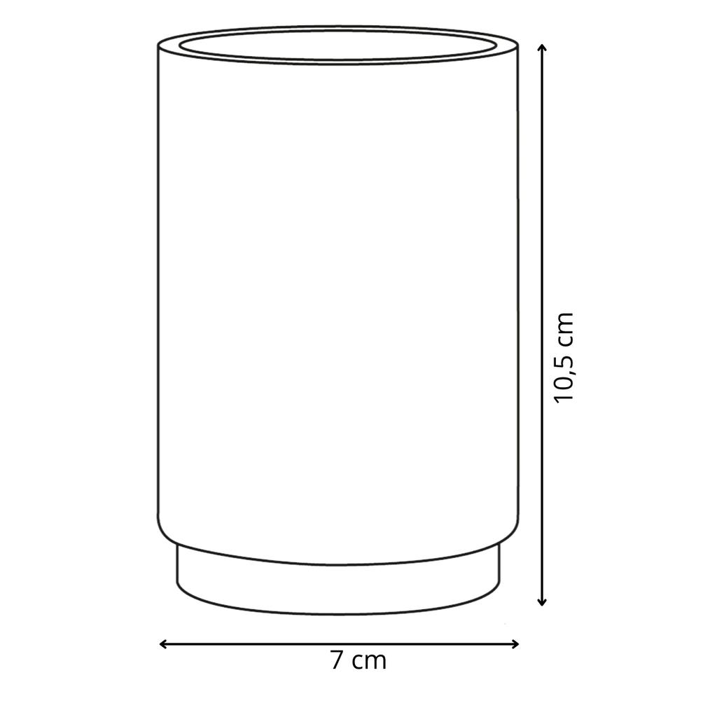 Badebecher Beige Como