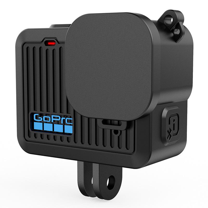 GoPro Hero 4K Action Camera Mini Silicone Case & Tempered Film Screen Protector Accessories