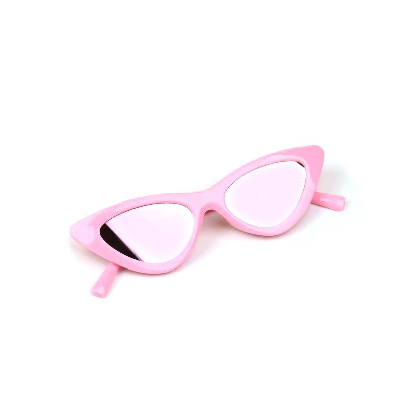 Lunettes de soleil tendance œil de chat pour enfants – Verres légèrement teintés, Style européen et américain à la mode