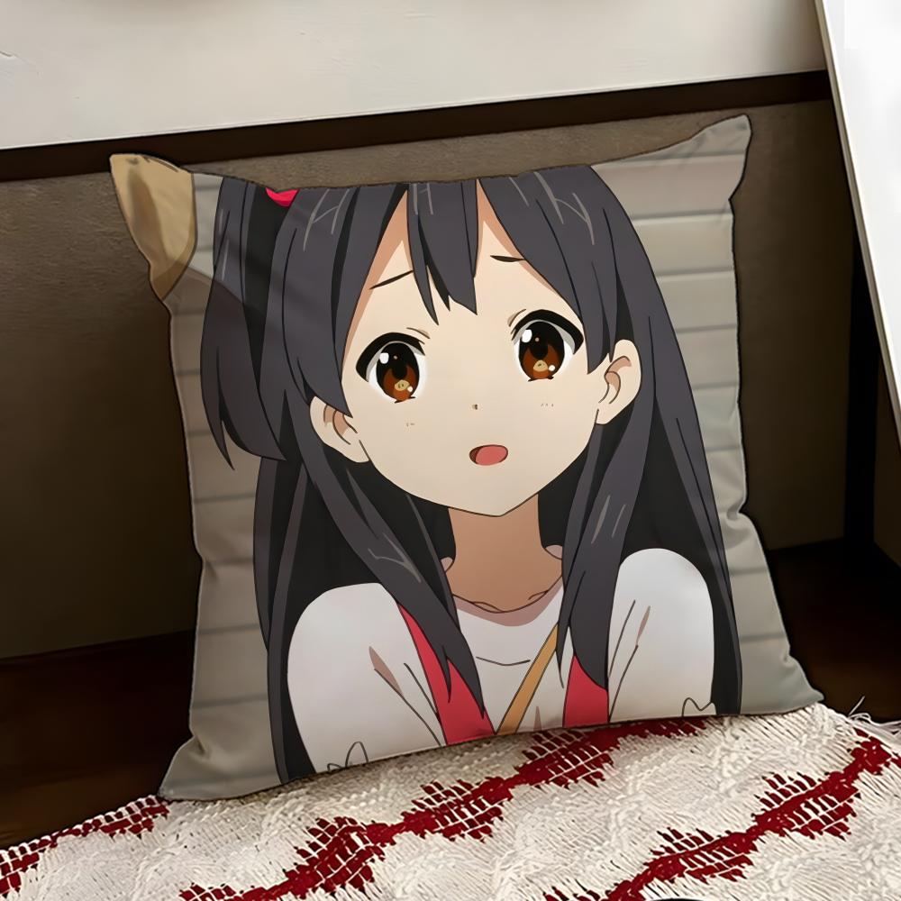 Anime TTamako MMarket Cushion Cover Reversible Soft Durable Pillow Cover Home  Car MultiScene Use for Daily Comfort
