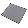 Silicone Coated Fiberglass Fireproof Grill Mat Grey Flame Retardant Fire Pit Mat With Storage Bag Foldable