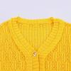 2025 Spring Women's European & American Fashion Slimming Casual Knit Cardigan