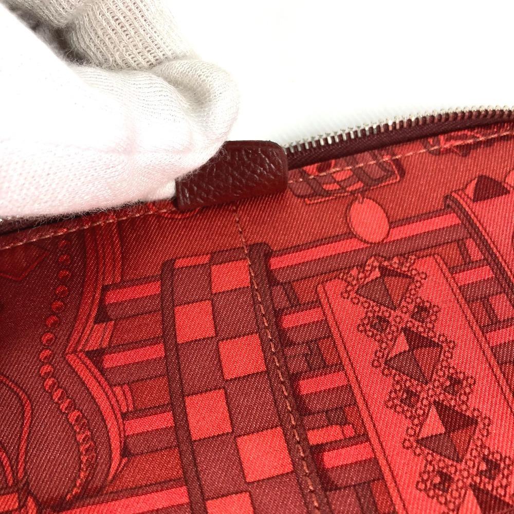 HERMES Azap Agenda Silk-In System Planner Stationery Zip Around Notebook cover