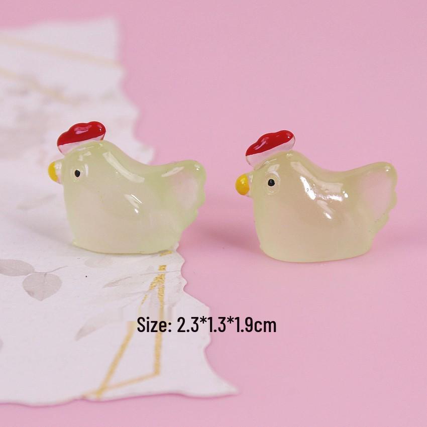 DIY 3D Luminous Chick Resin Ornaments: Micro Landscape and Photography Props with Small Animal Designs