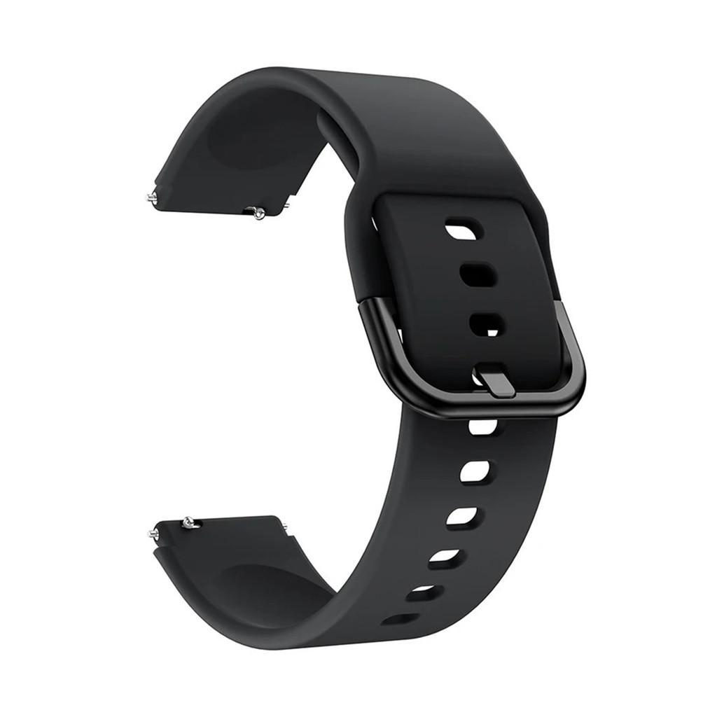 For Amazfit Active Silicone Sports Watch Strap with Colorful Buckle Max Smart Watch Band Replacement Accessory