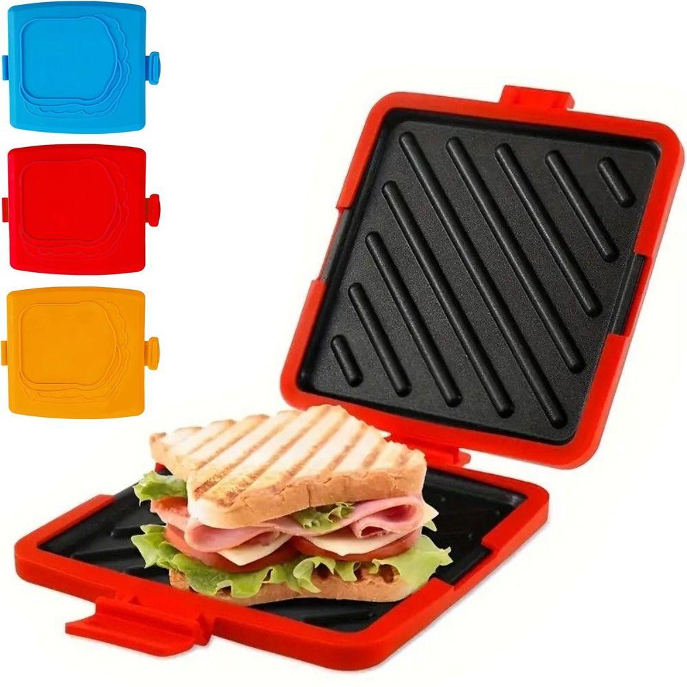 Silicone Microwave Sandwich Maker Quick Heating Fast Cooking Panini Press Microwave Toaster Kitchen Microwave Oven Use