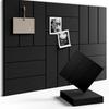 Self Adhesive Felt Acoustic Panels Vertical Stripe Memo Board Pinboard Tiles  Dart Pads