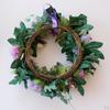 Artificial Penoy Silk Flower Wreath Garland Hanging Wedding Decor