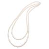[VINGTAINE] VINGTAINE Pearl Necklace, Long, 7mm, for Entrance Ceremonies, Graduation Ceremonies, Etc. A Sophisticated, Simple, Cute, and Stylish Gift
