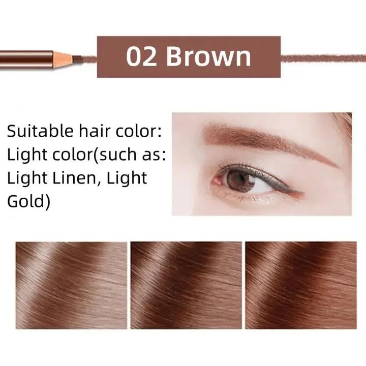 Waterproof Cosmetic Eyebrow Pencil Microblading 1818 Tear Off Eyebrows Tatoo Lasting Easy Coloring 5 Colors Definer Makeup Tools