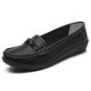 Spring Autumn Women's Shoes New Fashion Nurse Shoes Casual Flat Comfort Anti Slip Lightweight Bulltendon Bottom Flat Shoes 2025