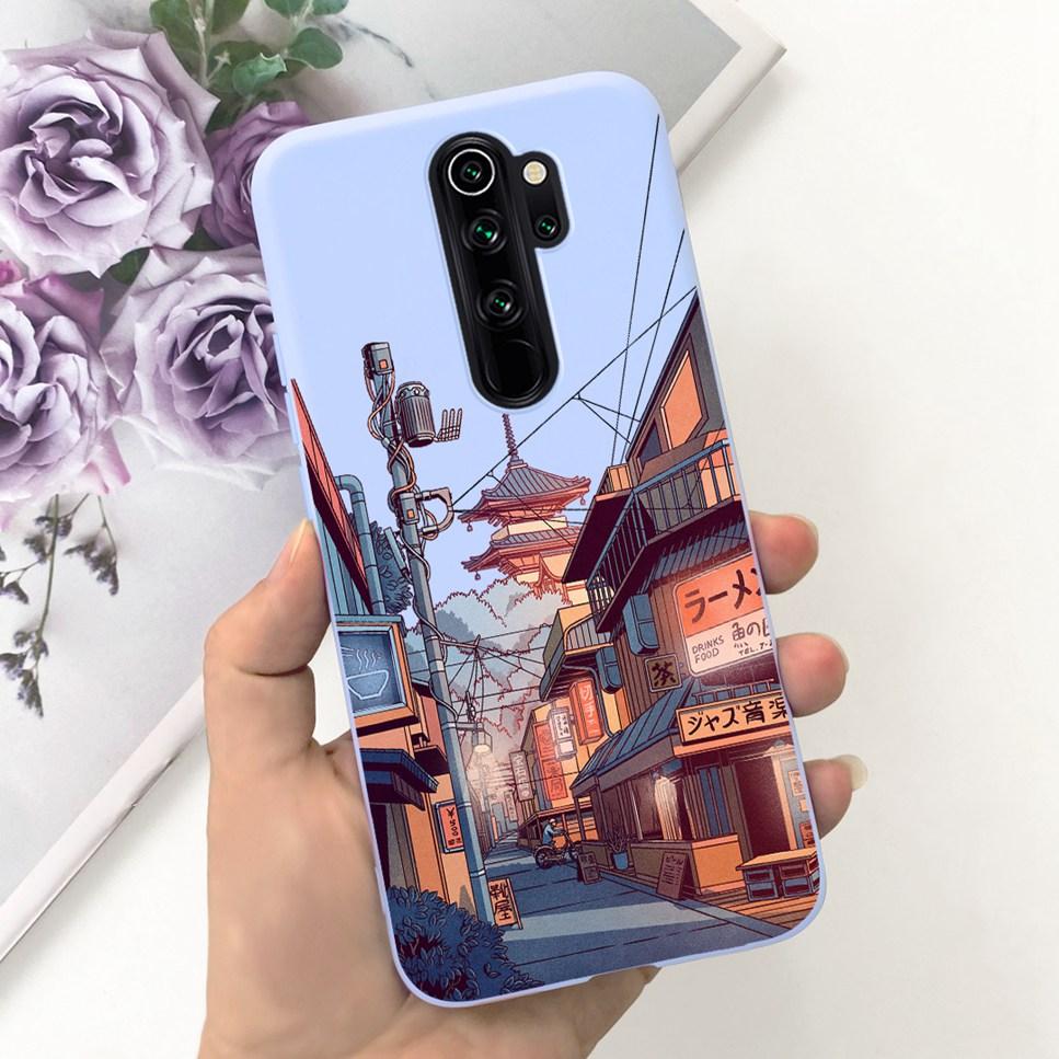 Für Xiaomi Redmi Note 8 Pro Hülle Mode Mädchen Weiche Silikon Rückseite Für Redmi Note 8Pro 8 pro Niedliche Cartoon Handyhülle Fundas