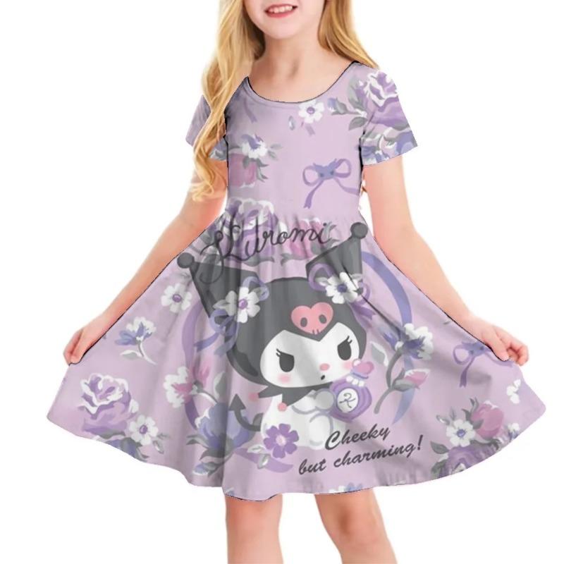 3D Printed Sanrio Hello Kitty Fashion Cartoon Pattern Cute Short Sleeved 110