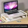 Laptop Cooling & Riser Stand - Hollowed-Out Barbecue Rack for Students