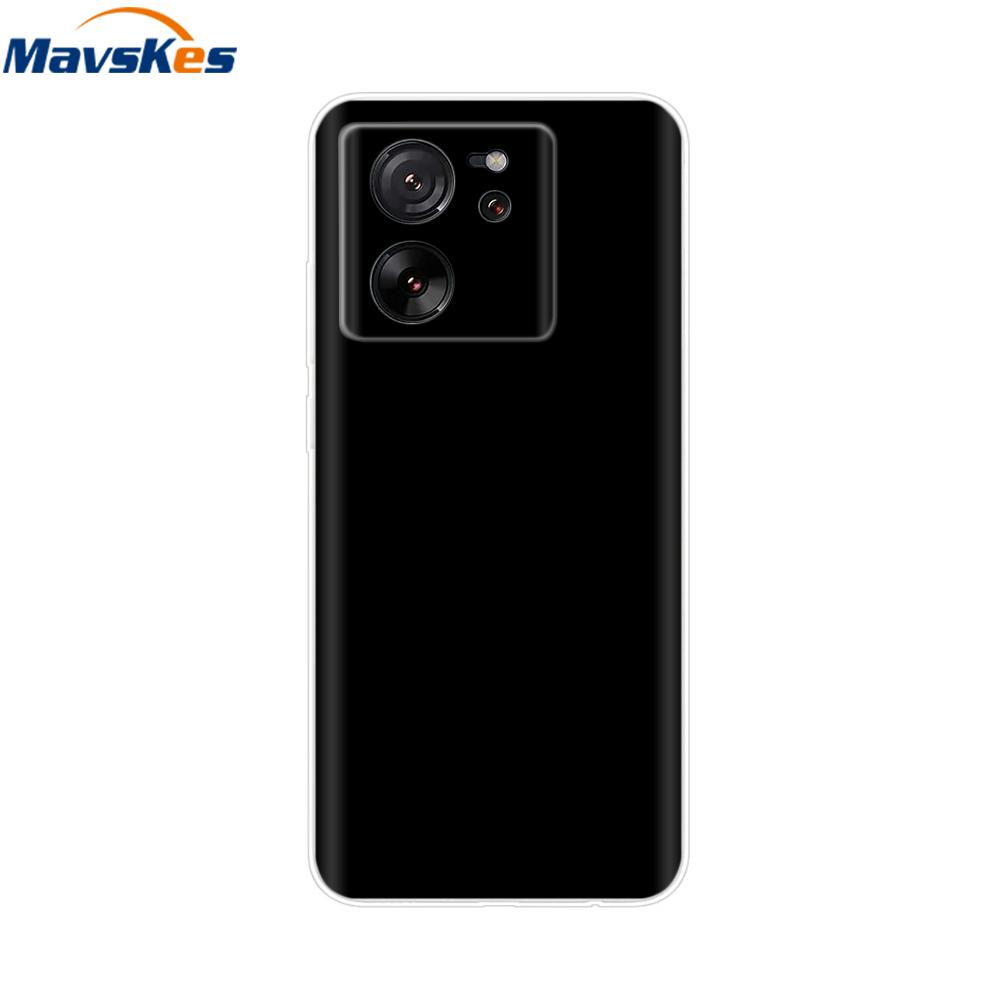 

For Xiaomi 13T Pro 5G Case 13T 13 Soft Clear Silicone Bumper Phone Back Cover for Xiaomi 13 Lite 13T Pro Mi13T Shockproof Cases For Mi 13T 13T Pro