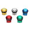 5pcs Arcade Push Buttons Professional LED Illuminated Push Buttons for Game Machine 5V