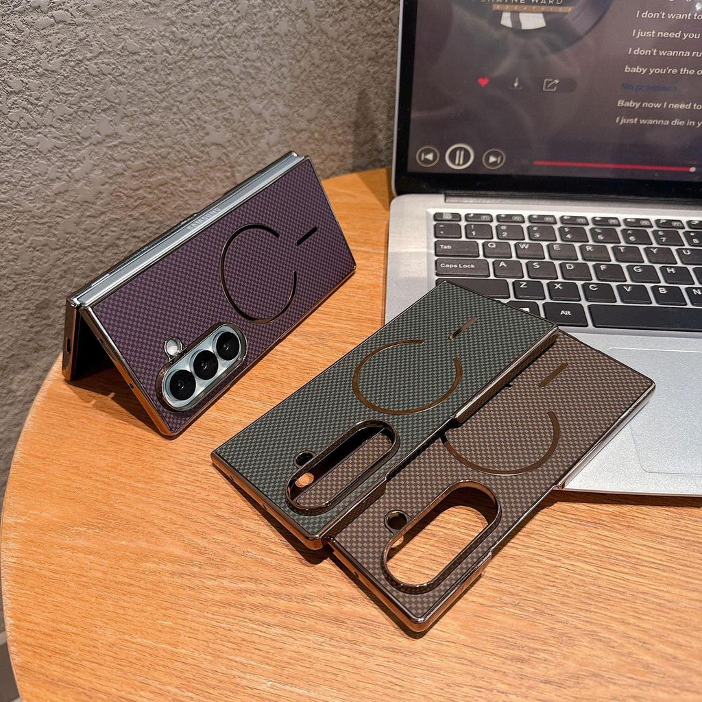 Kevlar Magnetic Drop-Proof Case for Samsung Z Fold 7/6/5