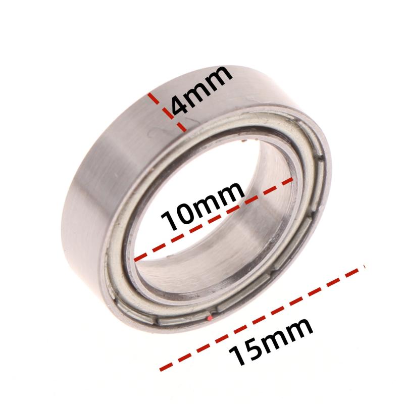 10 szt. Wysokiej Jakości 10X15X4Mm 6700Zz 2Z Ddu Otwór Wewnętrzny 10Mm Miniaturowe Łożyska Kulkowe Głębokorowkowe 6700 Zz 2Rs Rs Łożysko