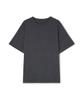 Laijeuaenbillou Kleding-geverfd Dagelijks Katoenen T-shirt Grijs (Standaard Pasvorm) (Type A)