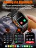 SACOSDING GPS Outdoor Sports Compass BlueTooth Call Smart Watch Waterproof Flashlight Heart Rate Health Smartwatch Information Reminder