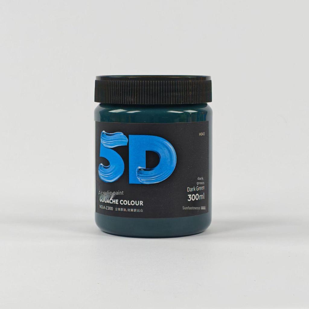 Lata de Pintura Acrílica de 300 ml: Impermeable, Ideal para Estudiantes de Arte, Proyectos de Bricolaje y Arte Pintado a Mano por Niños