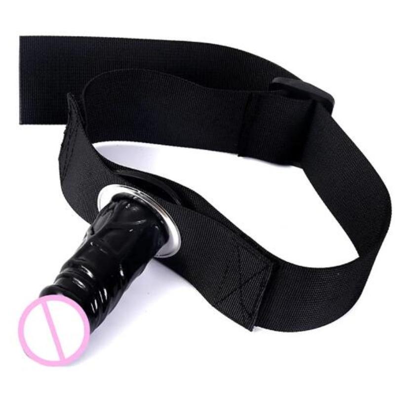 Dildo Sexy Oberschenkelgurte Masturbation Simulation Penis Weiblicher Oberschenkel Gebunden SM Sexprodukte für Erwachsene Verstellbarer Gurt Gefälschter Penis