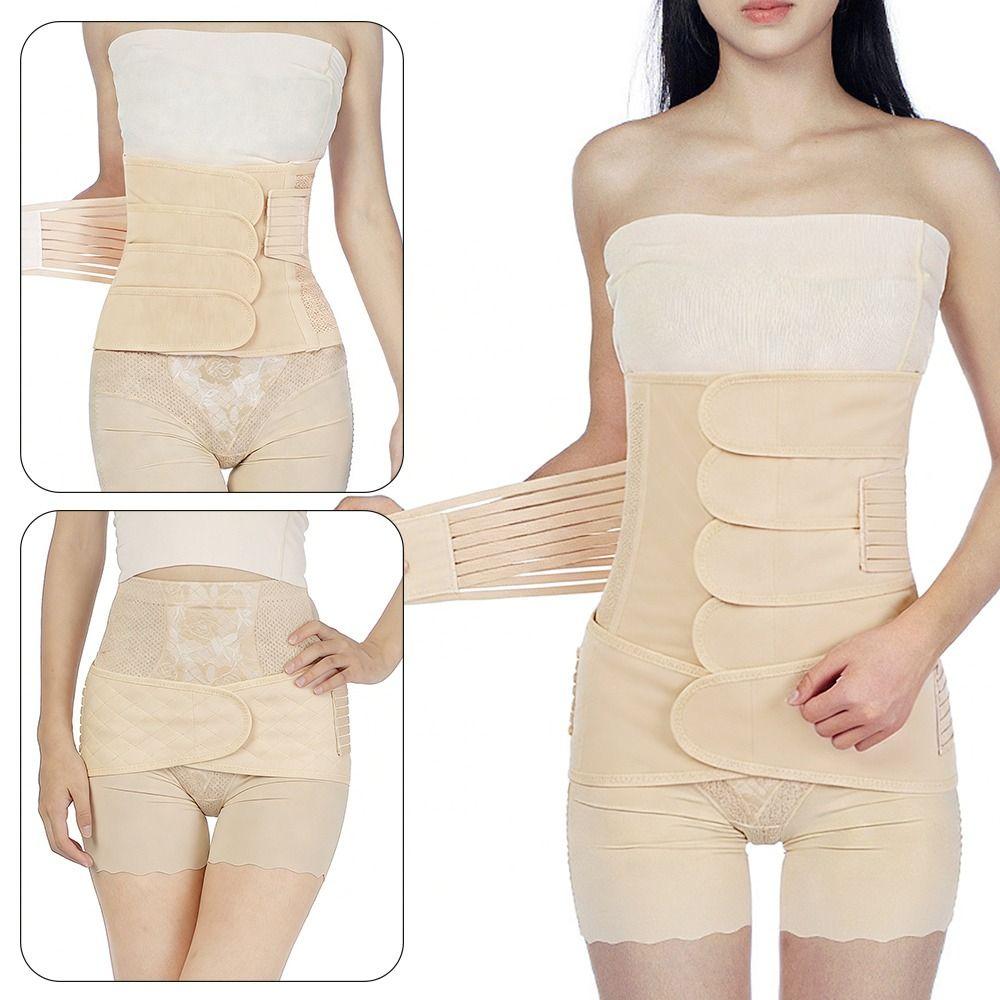 Ademende Postpartum Band Platte Buik Taille Cincher Taille Trainer Buik Controle Korsetten Body Shaper Taille Korset Postpartum