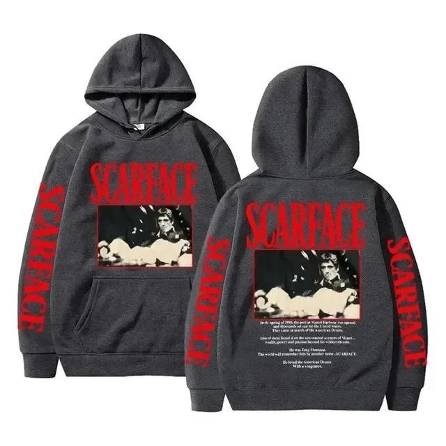 Movie Scarface Tony Montana Graphic Hoodie Men Women
