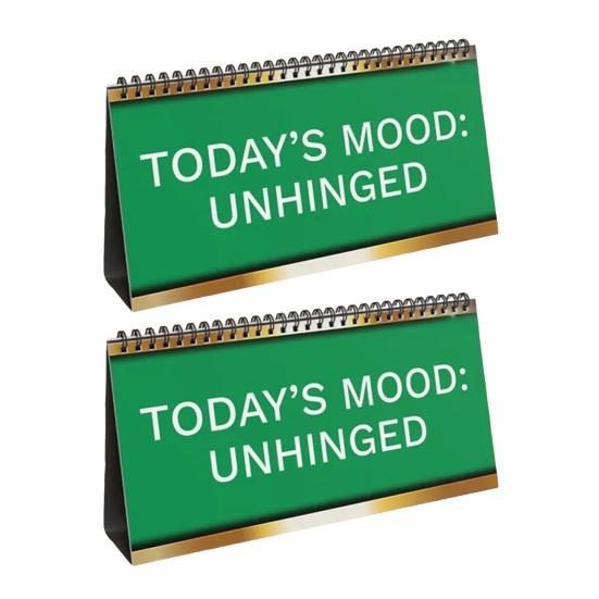 Lustiges Schreibtischschild Sarkastisch 13 umklappbare Botschaften Schreibtischzubehör Scherzartikel für Lehrer Krankenschwestern Büroangestellte Kollegen