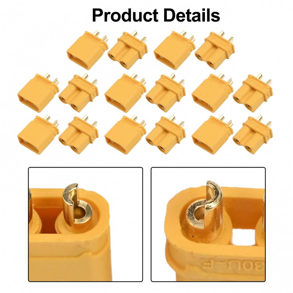 Sustainable Energy Solutions with Pack of 20XT30 Male Female Connectors
