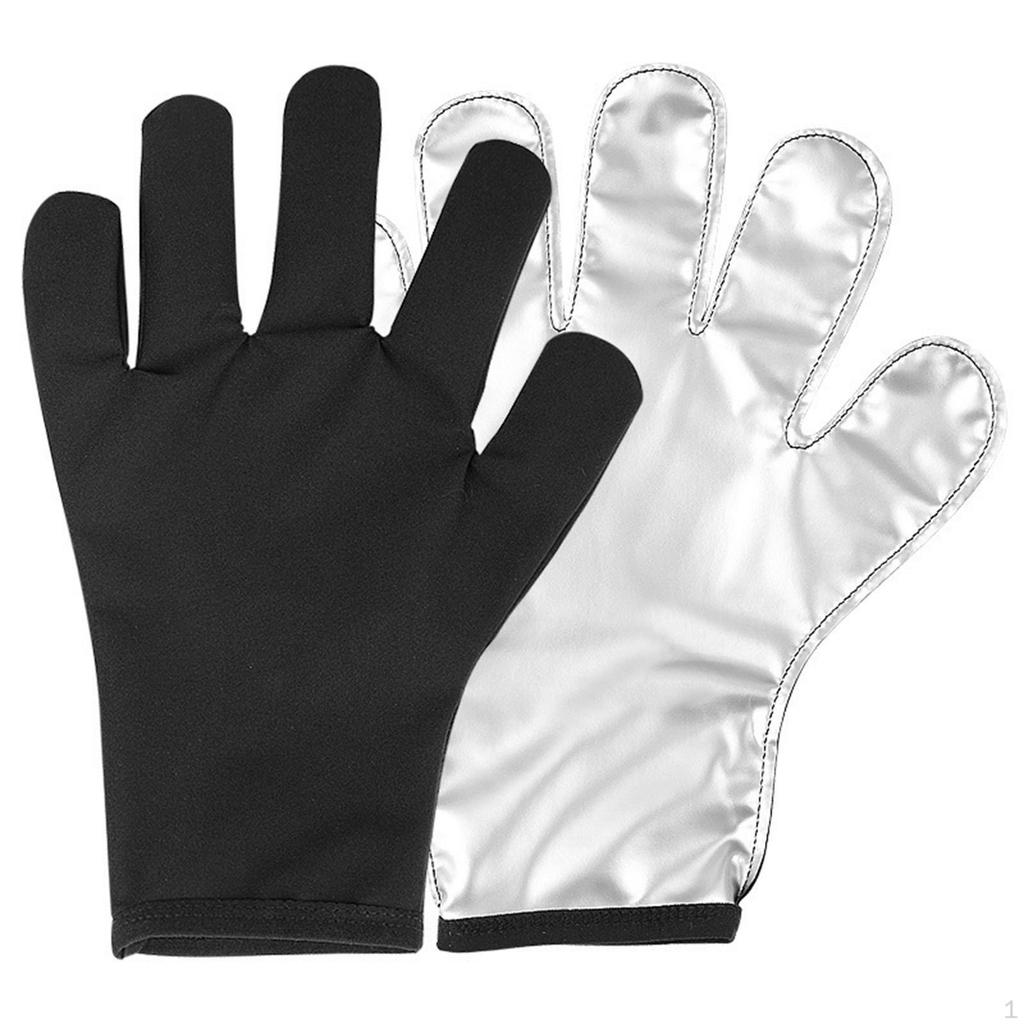 Reusable And Non-slip Sauna Gloves, Ideal for Training, Perspiration, Screen Use, Exercise, Spa,