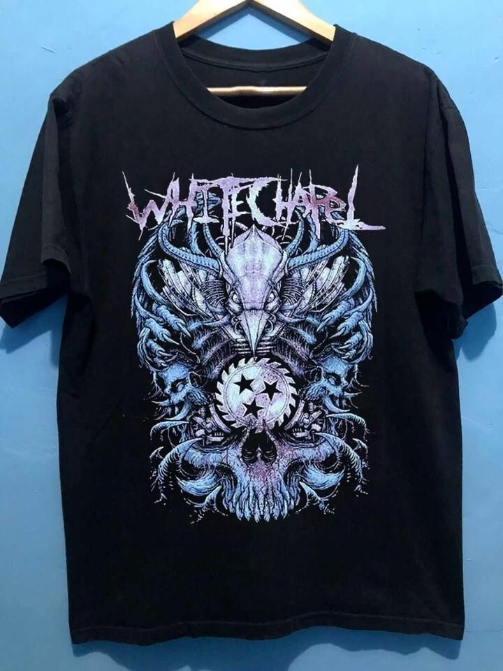 NEW Whitechapel Band Deathcore Metal Black All Size Shirt OM89